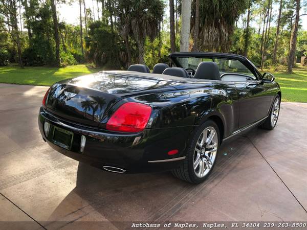 2011 Bentley Continental GTC 80-11 Convertible 7,084 MILES! 1 out of 8 for sale in Naples, FL – photo 3