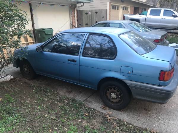 1993 Toyota Tercel - cars & trucks - by owner - vehicle automotive... for sale in Arlington, TX – photo 3