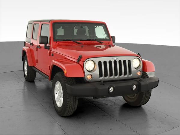 2014 Jeep Wrangler Unlimited Sport S SUV 4D suv Red - FINANCE ONLINE... for sale in Santa Fe, NM – photo 16