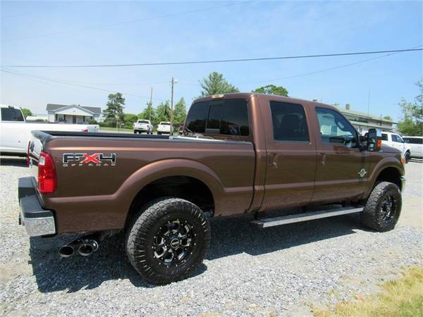 2011 FORD F250 SUPER DUTY LARIAT, Brown APPLY ONLINE for sale in Summerfield, VA – photo 9