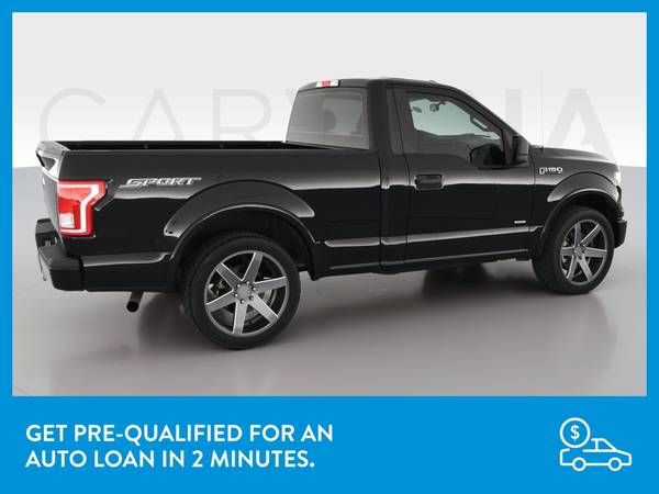 2016 Ford F150 Regular Cab XL Pickup 2D 6 1/2 ft pickup Black for sale in Augusta, GA – photo 9