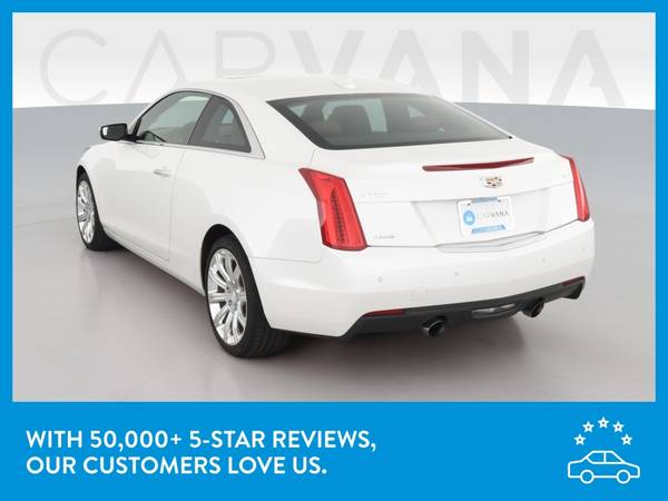 2018 Caddy Cadillac ATS Premium Luxury Coupe 2D coupe White for sale in Fort Myers, FL – photo 6