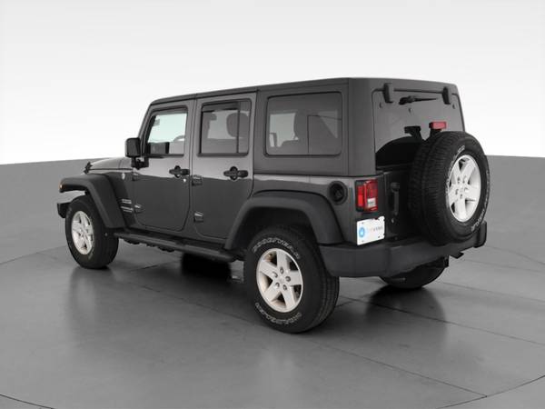 2017 Jeep Wrangler Unlimited Sport S Sport Utility 4D suv Gray - -... for sale in Spring Hill, FL – photo 7