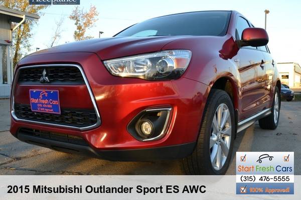 2015 MITSUBISHI OUTLANDER SPORT ES AWC - cars & trucks - by dealer -... for sale in Syracuse, NY