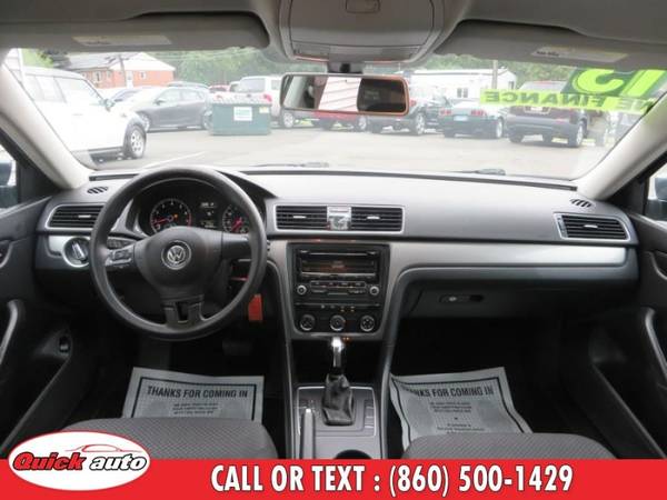 2013 Volkswagen Passat 4dr Sdn 2.5L Auto S w/Appearance PZEV with -... for sale in Bristol, CT – photo 14