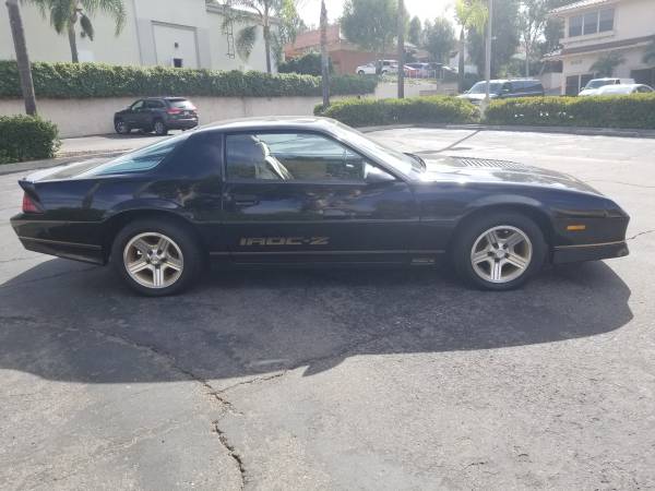 1988 CHEVROLET CAMARO Z28 clean title only 2 owner for sale in San Diego, CA – photo 3