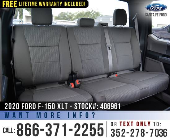 20 Ford F-150 XLT 4X4 8, 000 off MSRP! F150 4WD, Backup Camera for sale in Alachua, FL – photo 14