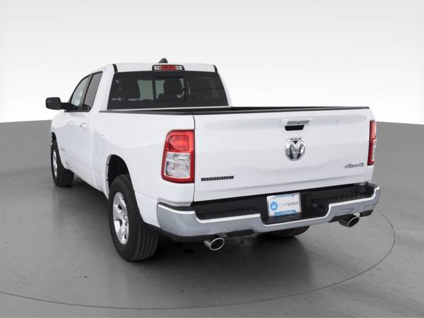 2020 Ram 1500 Quad Cab Big Horn Pickup 4D 6 1/3 ft pickup White - -... for sale in West Palm Beach, FL – photo 8