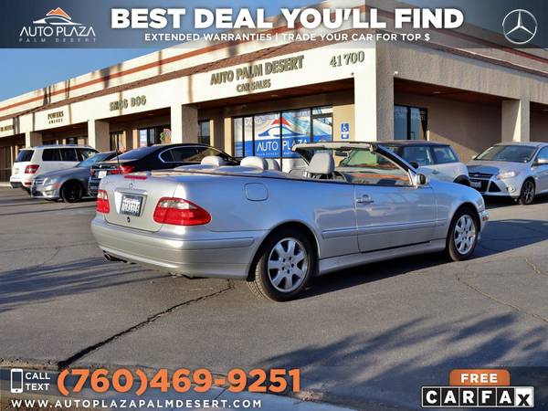 🚗 2003 Mercedes-Benz *CLK320* *CLK 320* *CLK-320* Convertible, 91,000 for sale in Palm Desert , CA – photo 5