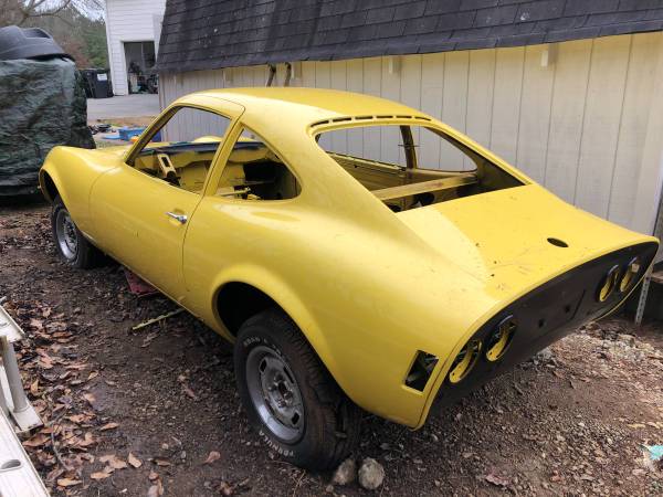 1970 Opel GT 1 9 Rolling Chassis and Parts for Restoration for sale in Lebanon, GA – photo 6