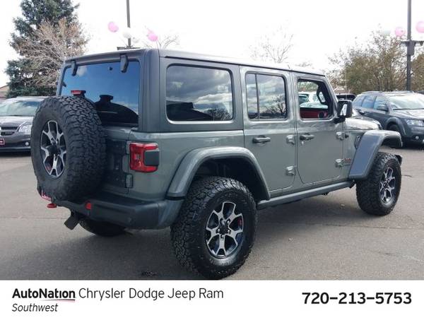2018 Jeep Wrangler Unlimited Rubicon 4x4 4WD Four Wheel SKU:JW307628 for sale in Denver , CO – photo 6