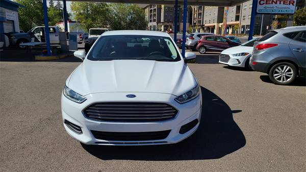 2014 Ford Fusion S sedan White - cars & trucks - by dealer - vehicle... for sale in Flagstaff, AZ – photo 3