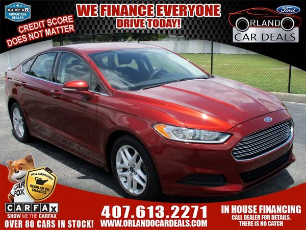 2014 Ford *Fusion* NO Credit Check Loans--- Buy Here Pay Here--- In... for sale in Maitland, FL