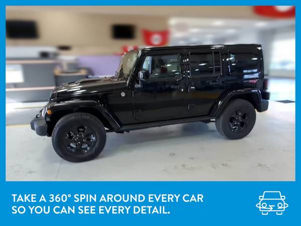 2015 Jeep Wrangler Unlimited Altitude Sport Utility 4D suv Black for sale in NEW YORK, NY – photo 3
