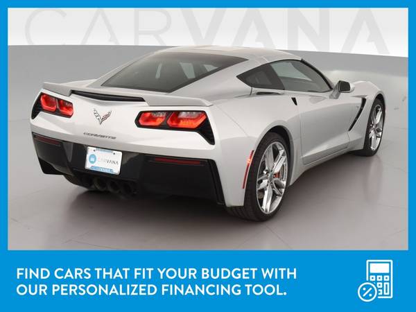 2015 Chevy Chevrolet Corvette Stingray Z51 Coupe 2D coupe Gray for sale in Palmdale, CA – photo 8