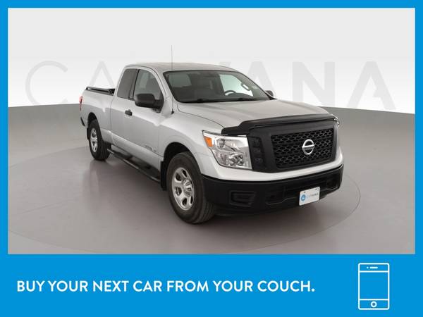 2017 Nissan Titan King Cab S Pickup 4D 6 1/2 ft pickup Silver for sale in West Palm Beach, FL – photo 12