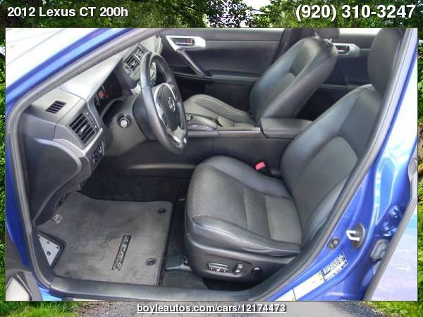 2012 Lexus CT 200h Premium 4dr Hatchback with for sale in Appleton, WI – photo 11