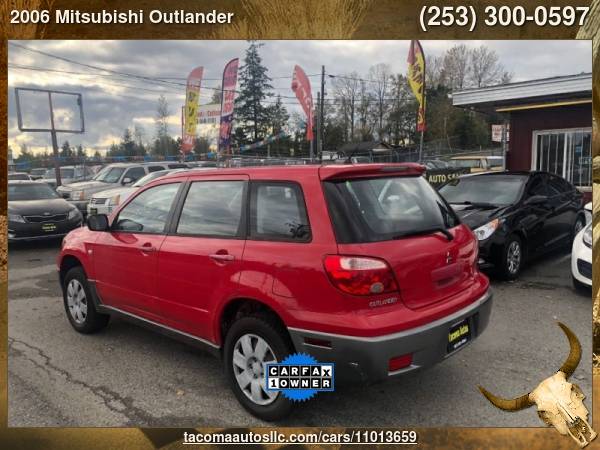 2006 Mitsubishi Outlander LS 4dr SUV wAutomatic - - by for sale in Tacoma, WA – photo 3