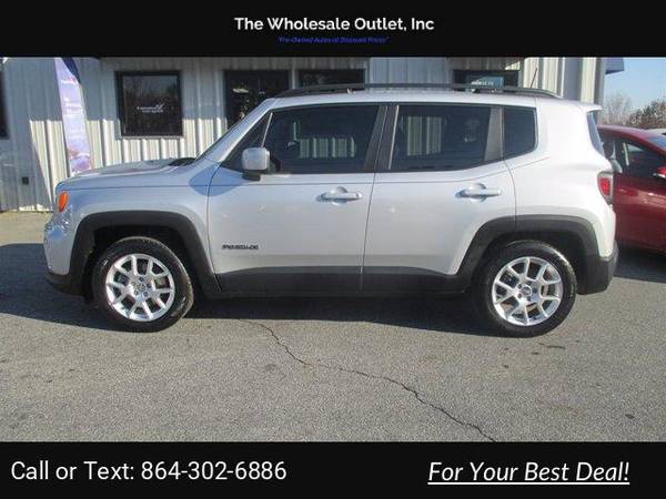 2019 Jeep Renegade Latitude suv Silver - - by dealer for sale in Roebuck, SC