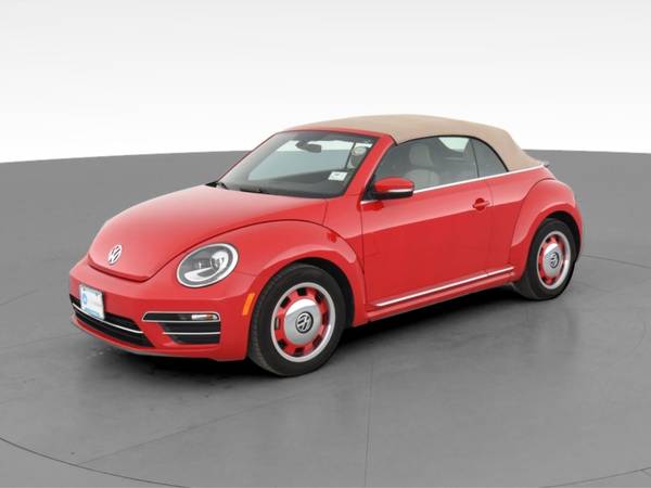 2018 VW Volkswagen Beetle 2.0T SE Convertible 2D Convertible Red - -... for sale in South Bend, IN – photo 3