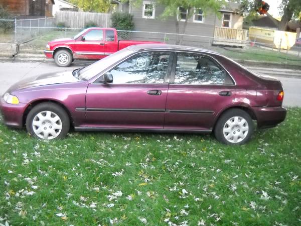 honda 1994 civic 105k miles this is it for sale in Council Bluffs, NE – photo 2