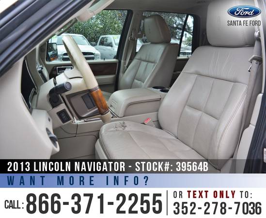 2013 LINCOLN NAVIGATOR *** Bluetooth, Leather Seats, SiriusXM *** for sale in Alachua, FL – photo 10