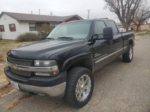 2002 crew cab duramax - cars & trucks - by owner - vehicle... for sale in Pampa, TX – photo 2