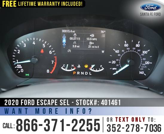 2020 Ford Escape SEL *** SAVE Over $5,000 off MSRP! *** - cars &... for sale in Alachua, AL – photo 11