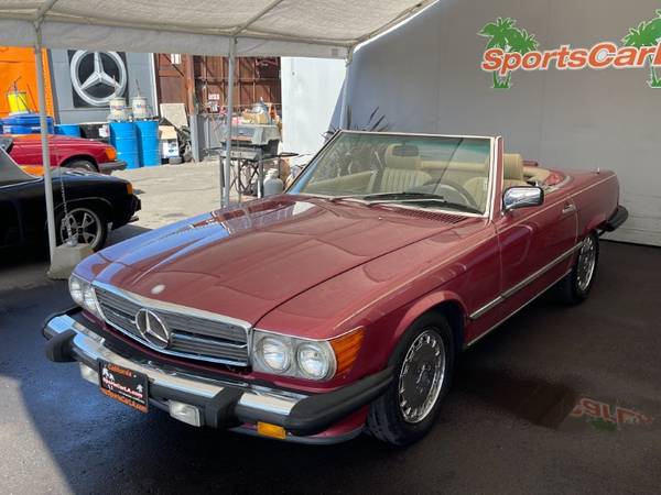 1989 Mercedes-Benz 560-Class 560 SL Stock A1340 for sale in Los Angeles, CA – photo 3