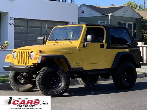 2004 Jeep Wrangler 4x4 Unlimited Sport Clean Title & CarFax Low Miles! for sale in Burbank, CA – photo 3