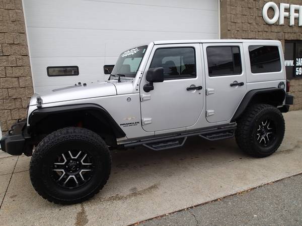 2012 Jeep Wrangler Unlimited 6 cyl, auto, lifted, New 35's - cars &... for sale in Chicopee, CT – photo 12