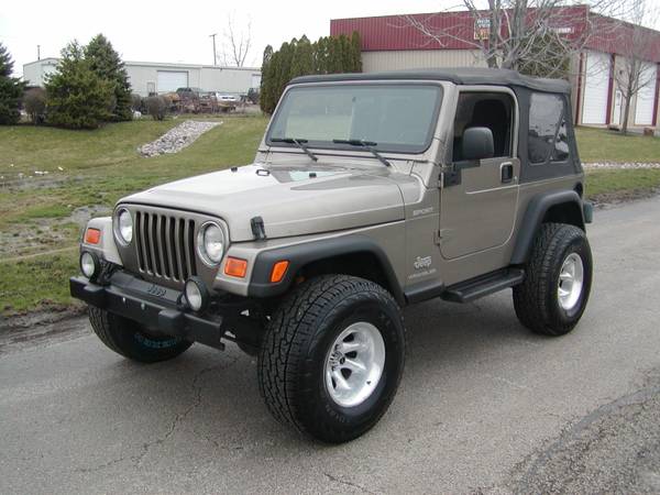 2003 Jeep Wrangler Sport - - by dealer - vehicle for sale in Romeoville, IL – photo 22