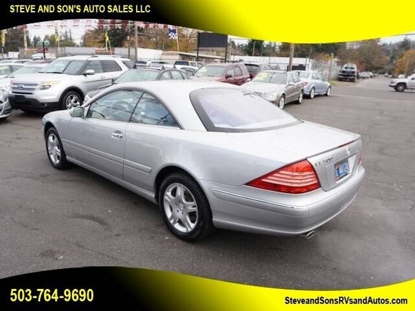 2003 Mercedes-Benz CL-Class CL 500 2dr Coupe - - by for sale in Happy valley, OR – photo 7