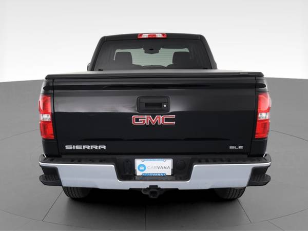 2018 GMC Sierra 1500 Double Cab SLE Pickup 4D 6 1/2 ft pickup Black... for sale in Fort Myers, FL – photo 9