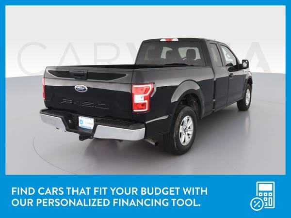 2019 Ford F150 Super Cab XLT Pickup 4D 6 1/2 ft pickup Black for sale in Rockford, IL – photo 8