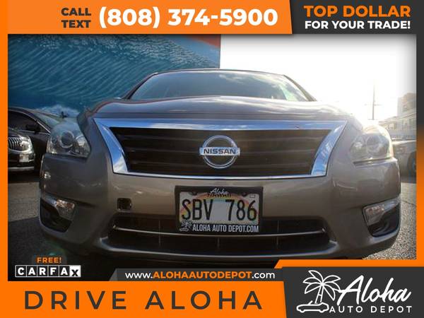 2013 Nissan Altima 2 5 S Sedan 4D 4 D 4-D for only 146/mo! - cars & for sale in Honolulu, HI – photo 8