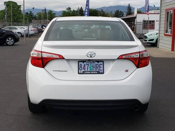 2015 Toyota Corolla 4dr Sdn CVT S Plus Sedan - - by for sale in Medford, OR – photo 5