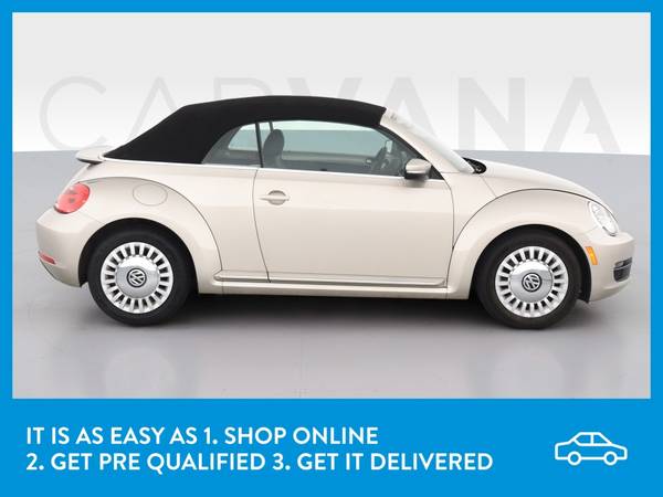 2013 VW Volkswagen Beetle 2 5L Convertible 2D Convertible Beige for sale in Chatham, IL – photo 10