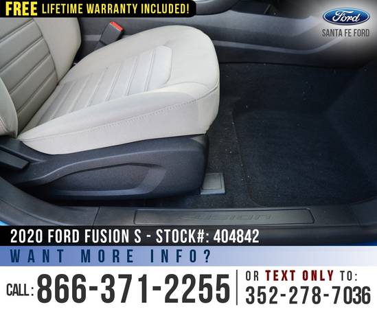 *** 2020 Ford Fusion S *** SAVE Over $5,000 off MSRP! - cars &... for sale in Alachua, FL – photo 21
