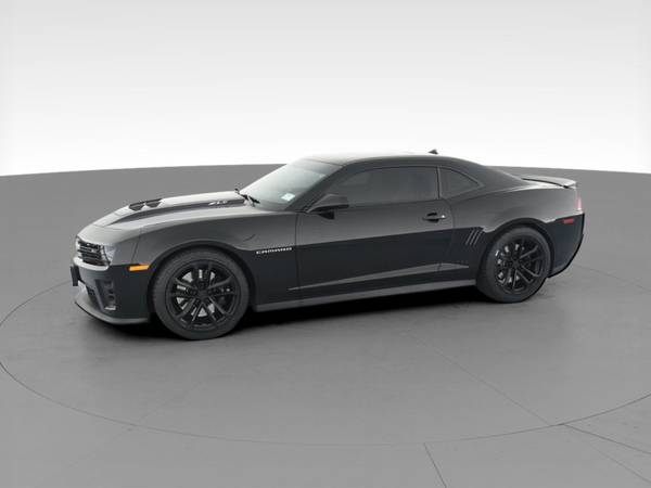 2014 Chevy Chevrolet Camaro ZL1 Coupe 2D coupe Black - FINANCE... for sale in Rockford, IL – photo 4