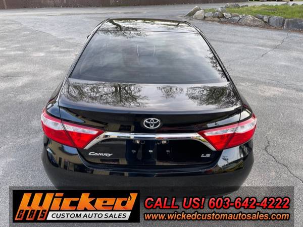 2017 Toyota Camry XLE 1 OWNER 2 5L 4 CYL DOHC 33MPG BLUETOOTH Back for sale in Kingston, NH – photo 14