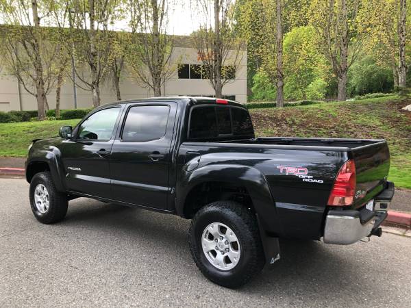 2007 Toyota Tacoma Double Cab SR5 TRD 4WD - 6speed, 1owner, Clean for sale in Kirkland, WA – photo 7