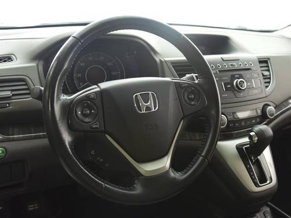 2012 Honda CRV EX-L Sport Utility 4D suv White - FINANCE ONLINE for sale in Cleveland, OH – photo 2