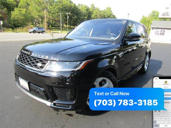 2020 LAND ROVER RANGE ROVER SPORT HSE ~ WE FINANCE BAD CREDIT - cars... for sale in Stafford, District Of Columbia