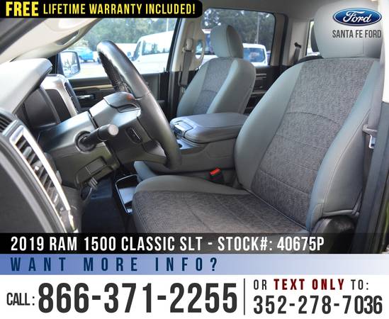2019 RAM 1500 CLASSIC SLT *** Cruise Control, Flex Fuel, Bluetooth... for sale in Alachua, FL – photo 10