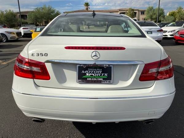 2011 Mercedes Benz E 350 Coupe - cars & trucks - by dealer - vehicle... for sale in Fountain Hills, AZ – photo 5