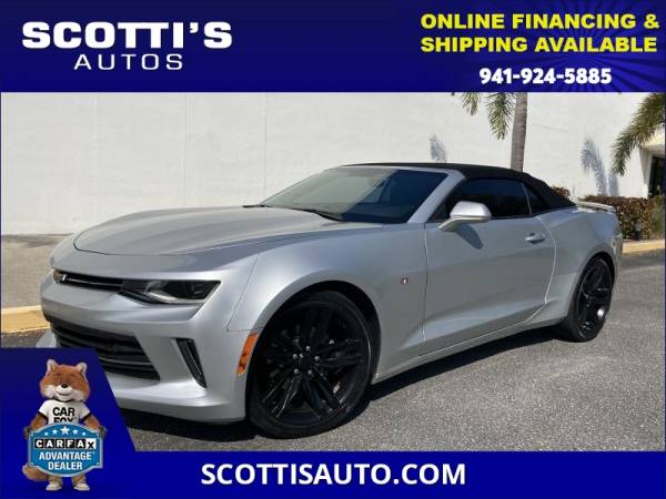 2017 Chevrolet Camaro 1LT~CONVERTIBLE~ CLEAN CARFAX~ AWESOME... for sale in Sarasota, FL