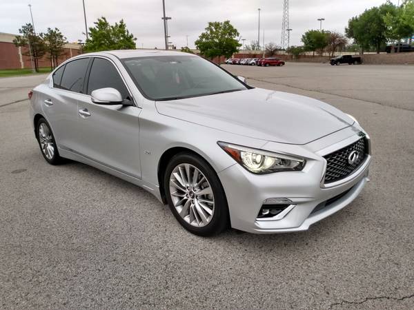 2019 INFINITI Q50 3 Ot LUXE ONLY 19K MILES! LEATHER! NAV! CLEAN for sale in Norman, OK – photo 2