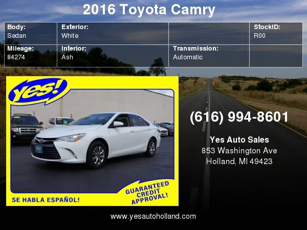 2016 Toyota Camry for sale in Holland , MI – photo 23