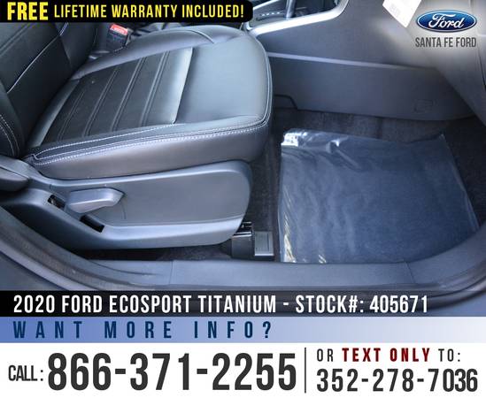 2020 FORD ECOSPORT TITANIUM 8, 000 off MSRP! for sale in Alachua, FL – photo 22